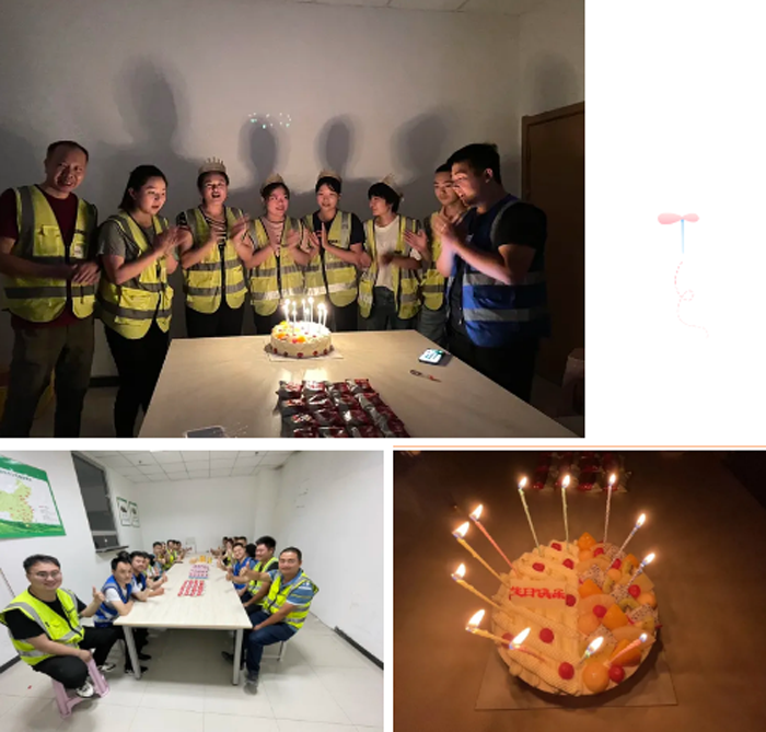 555000jc赌船集团6月员工周年&生日会